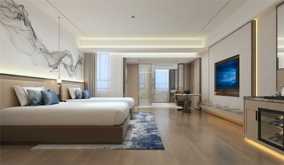 新乡驼人新城国际四星级酒店装修案例(图18)