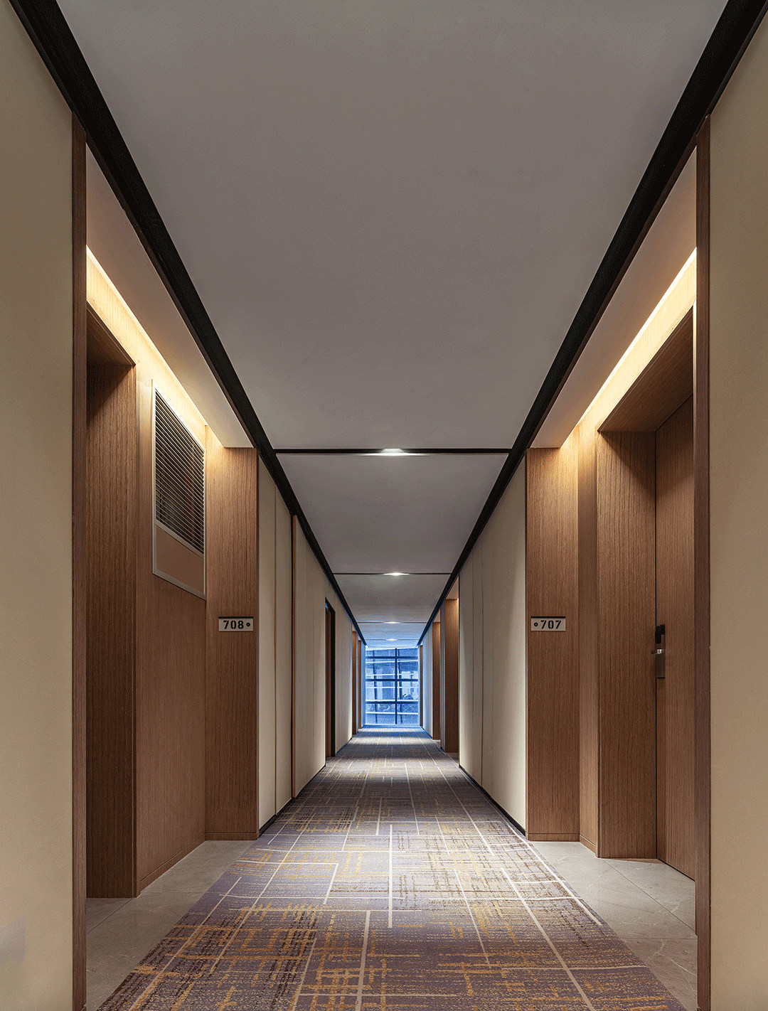 12000平现代新中式酒店式公寓装修设计案例(图10)