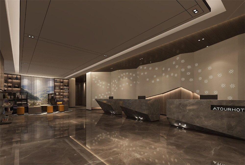 河南酒店装修公司推荐亚朵S新中式酒店装修设计(图5)