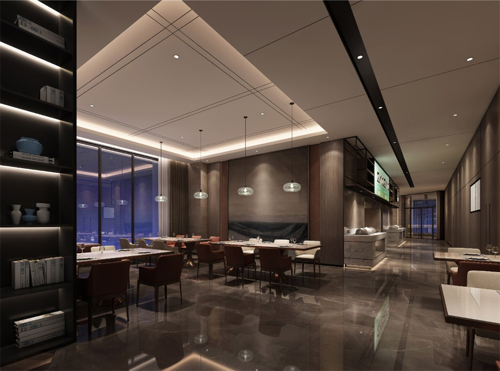 河南酒店装修公司推荐亚朵S新中式酒店装修设计(图9)