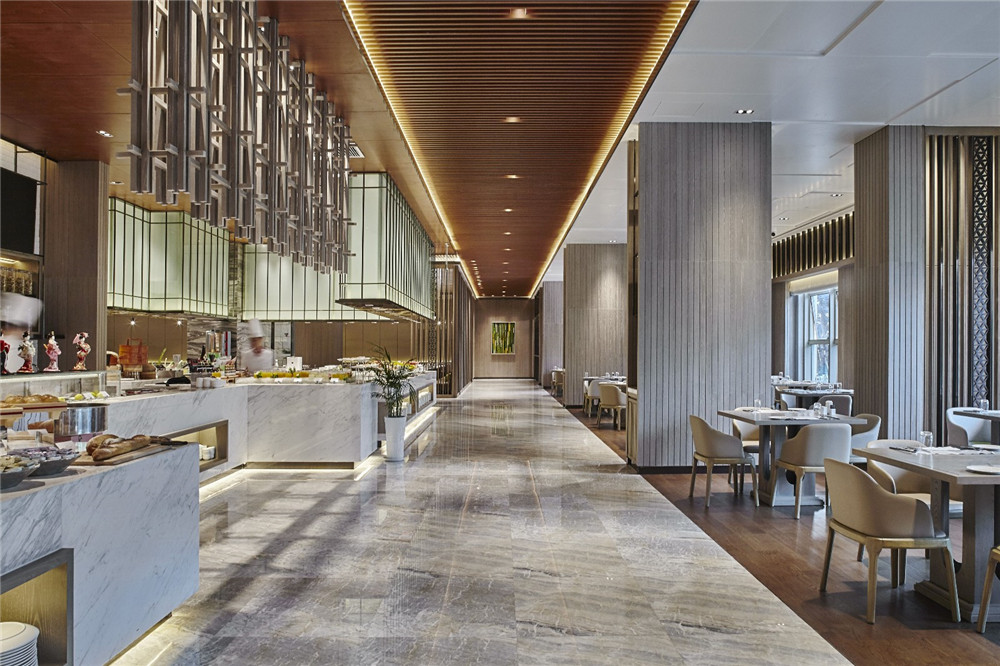 遵义格兰云天五星级酒店早餐厅设计装修方案