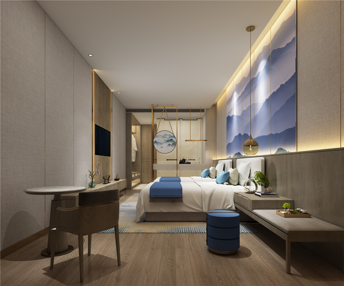 安阳裕隆星级酒店翻新改造设计案例(图14)